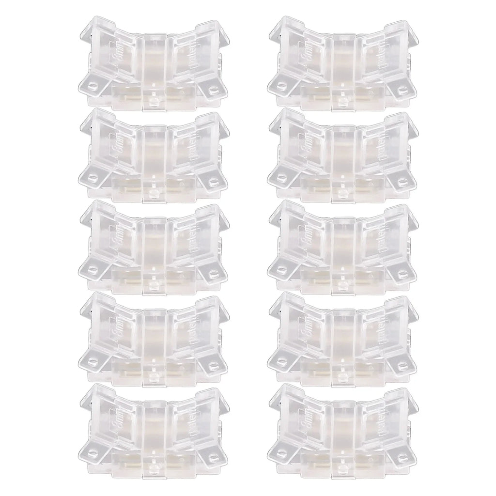 LED Light Strip Connectors 2Pin Wide Applications Solderless Strong