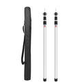 Telescoping Aluminum Camping Tent Poles 2.3M – Set of 2