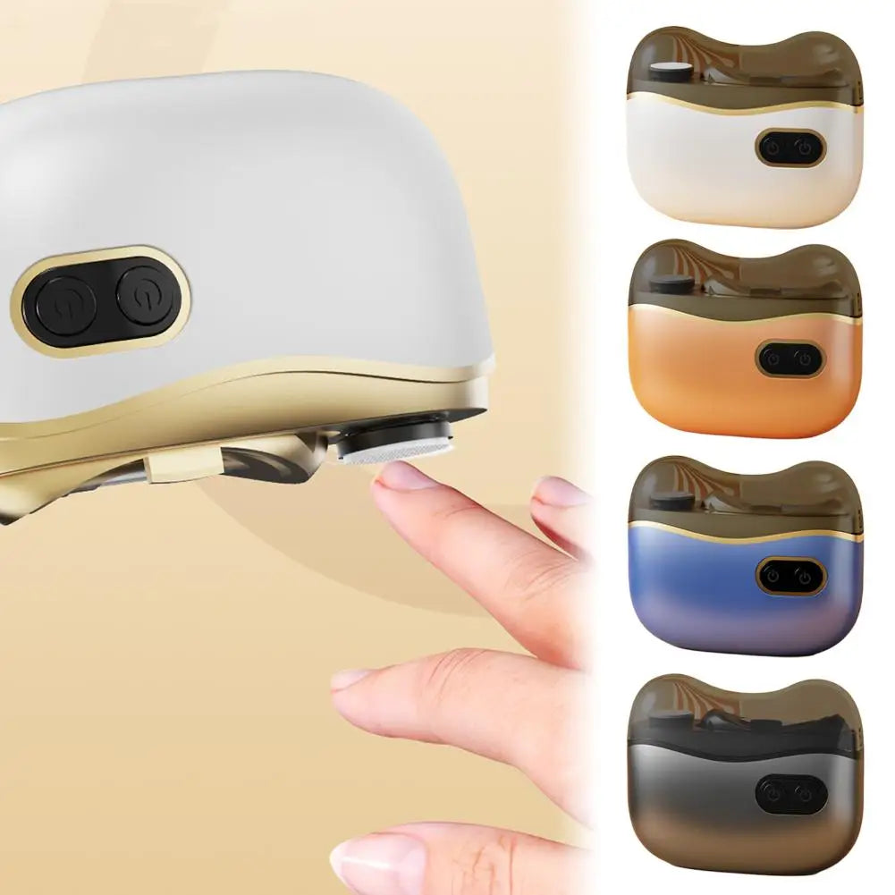2-in-1 Electric Nail Clipper & Polisher with LED Light | USB