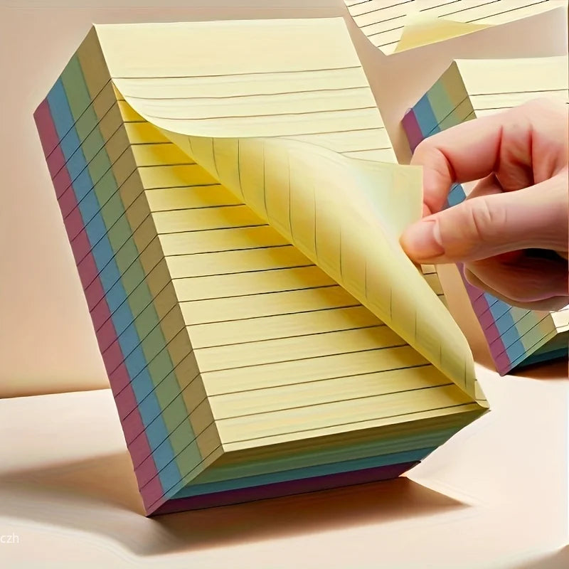 11-Pack Fluorescent Sticky Note Memo Pads – School & Office