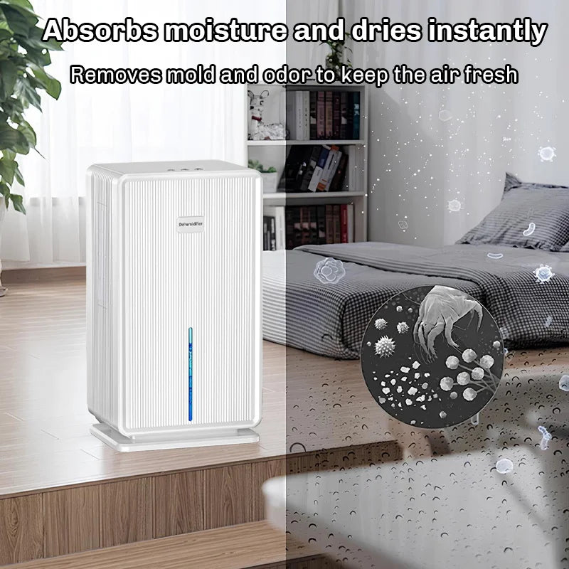 BALASHOV Electric Compressor Dehumidifier for Home & Basement