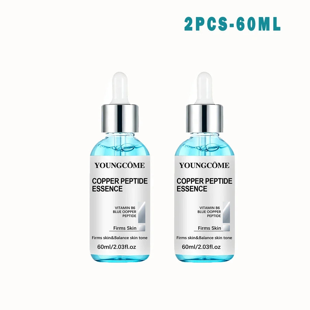 1 2 Blue Copper Peptide Serum Vitamin B6 Skin Firming Tone Balancing