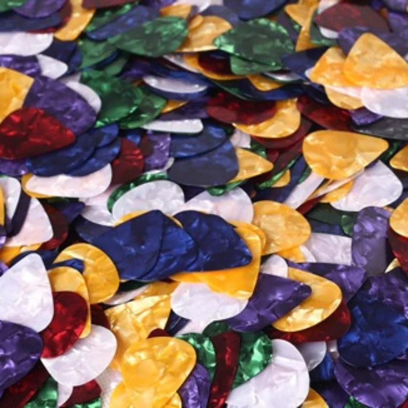 Guitar Pick Celluloid Heart Small Turtle Shrapnel