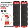 Double Lock-On Bike Handlebar Grips – Anti-Slip Aluminum MTB