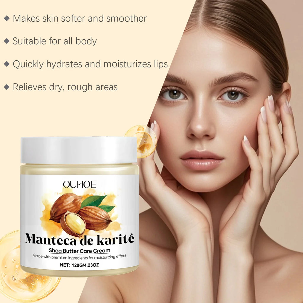 Shea Butter & Vitamin E Face & Body Cream – 120g Moisturizer