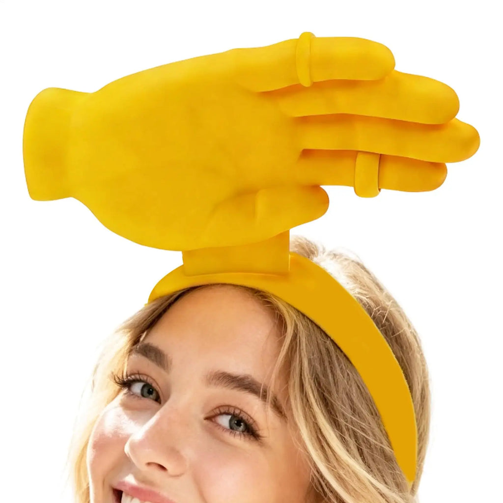 Funny Hand Shape Sun Visor Hat | UPF Outdoor Headband