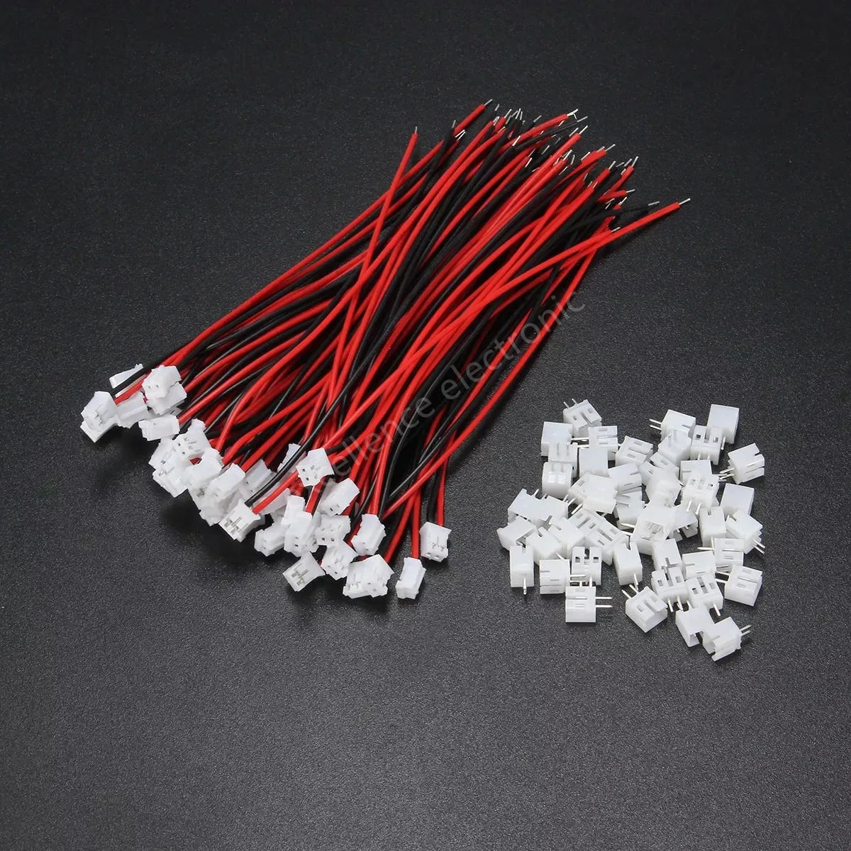 20 SETS Mini Micro JST 2 0 PH 2-Pin Connector Plug Wires Cables