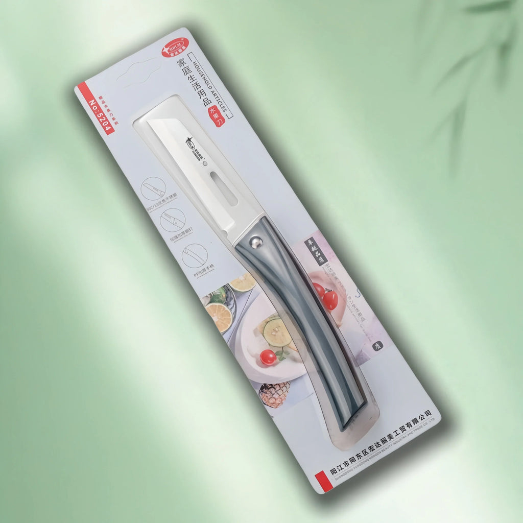 Stainless Steel Folding Fruit Knife – Portable Paring Knife