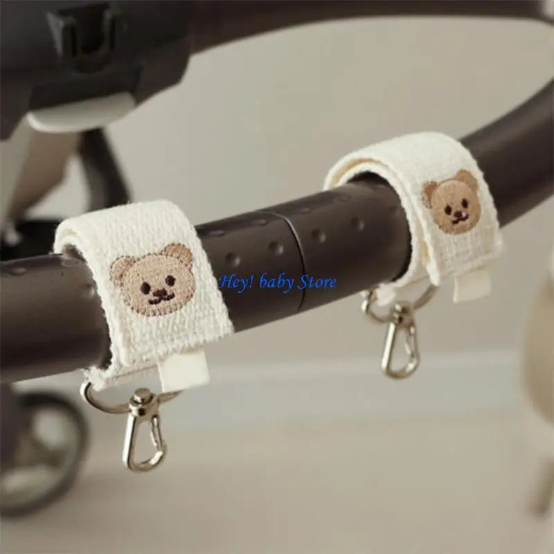 2-Pack Baby Stroller Hooks – Pram Bag Hanging Clips