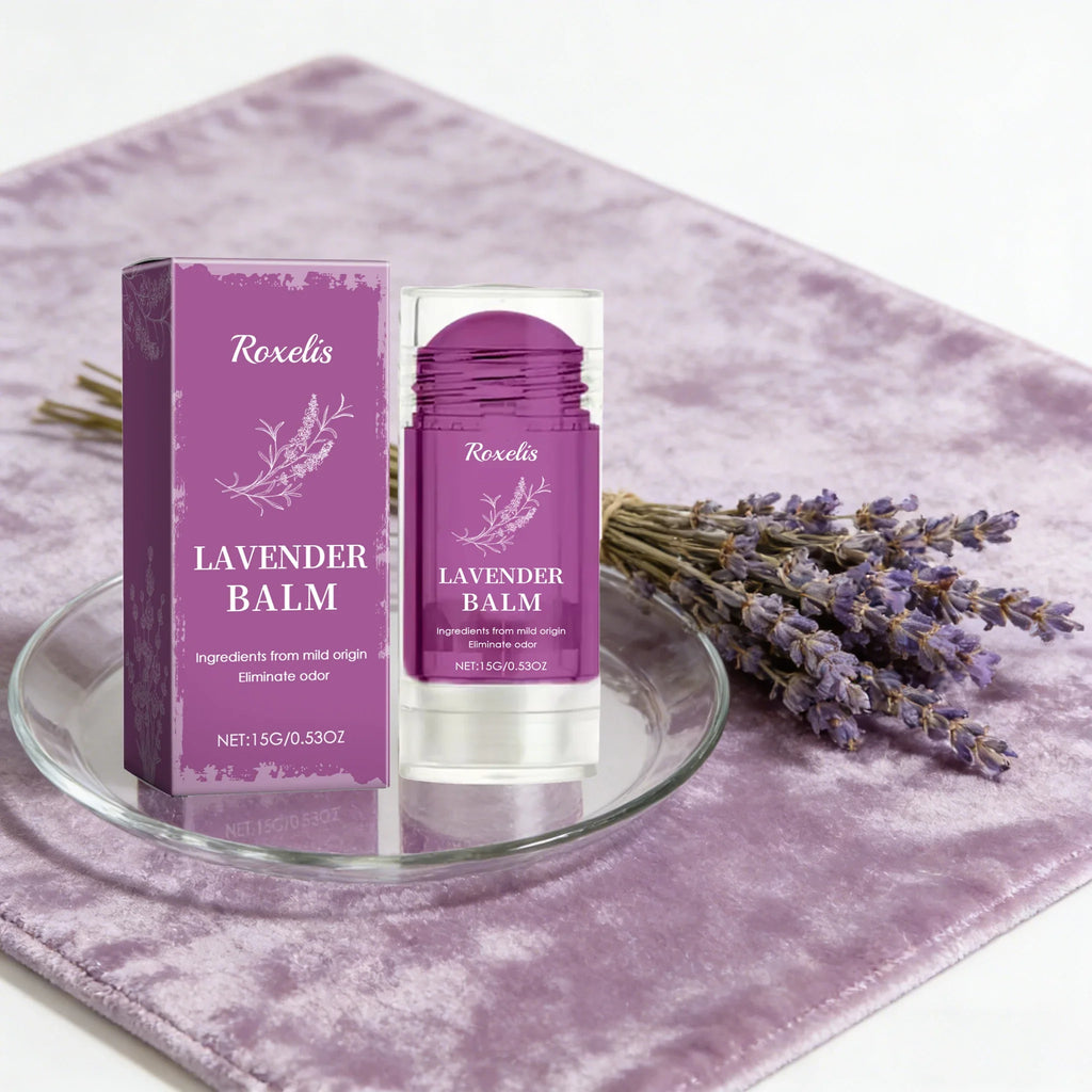Lavender Solid Perfume 15g | Alcohol-Free Floral Deodorant