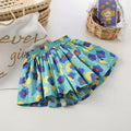 Girls Floral Culottes Wide-Leg Beach Shorts | Ages 4–6