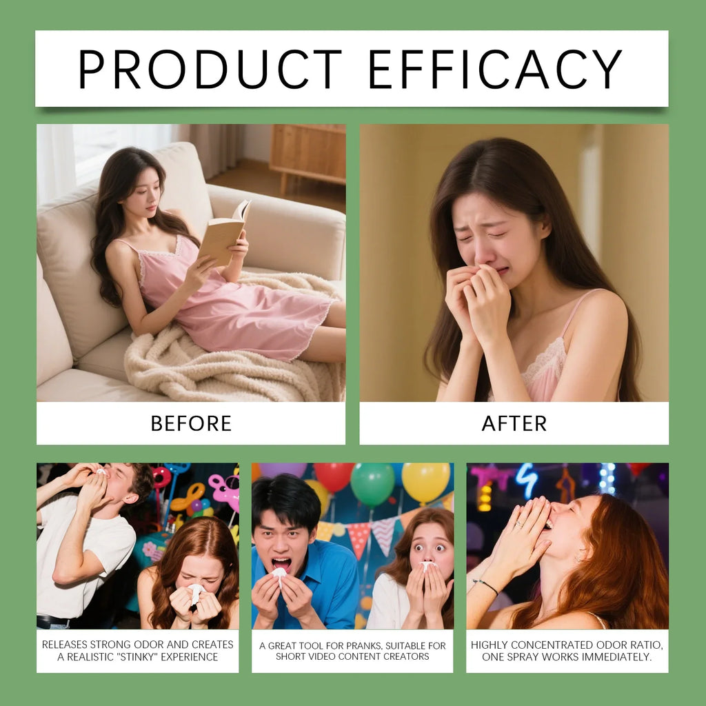 Fart Spray Prank Stink Bomb 50ml – Novelty Gag Gift Toy