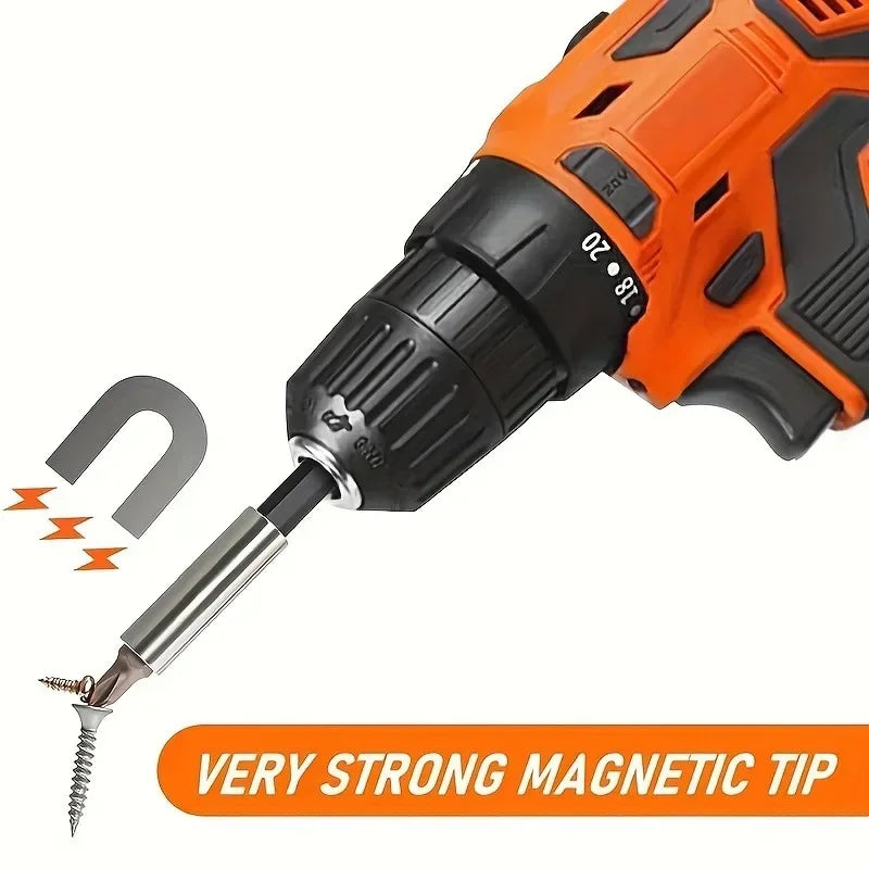 Magnetic Drill Bit Holder 1/4" Hex Extension Socket | Power Tool