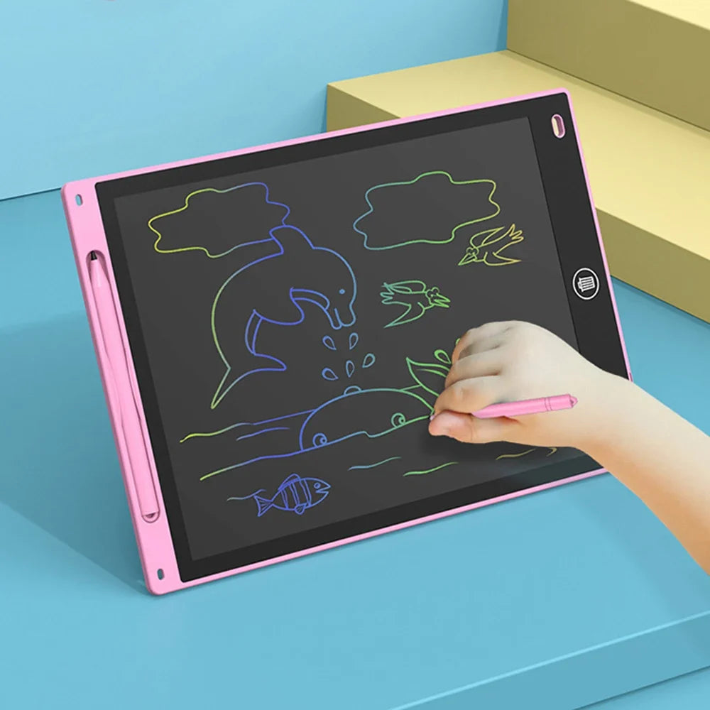 12" LCD Writing Tablet & Drawing Board for Kids – Erasable
