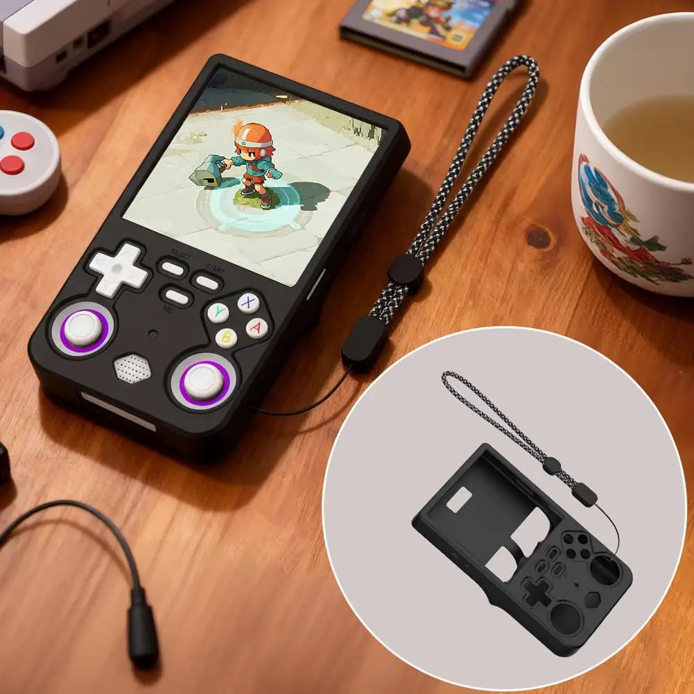 Silicone Case for R36 Ultra Handheld Game Console | Anti-Scratch