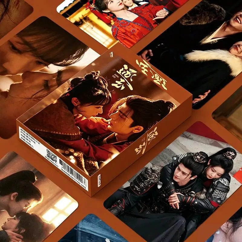Pursuit Jade Lomo Cards Tian Xiwei Zhang Linghe HD Drama Stills