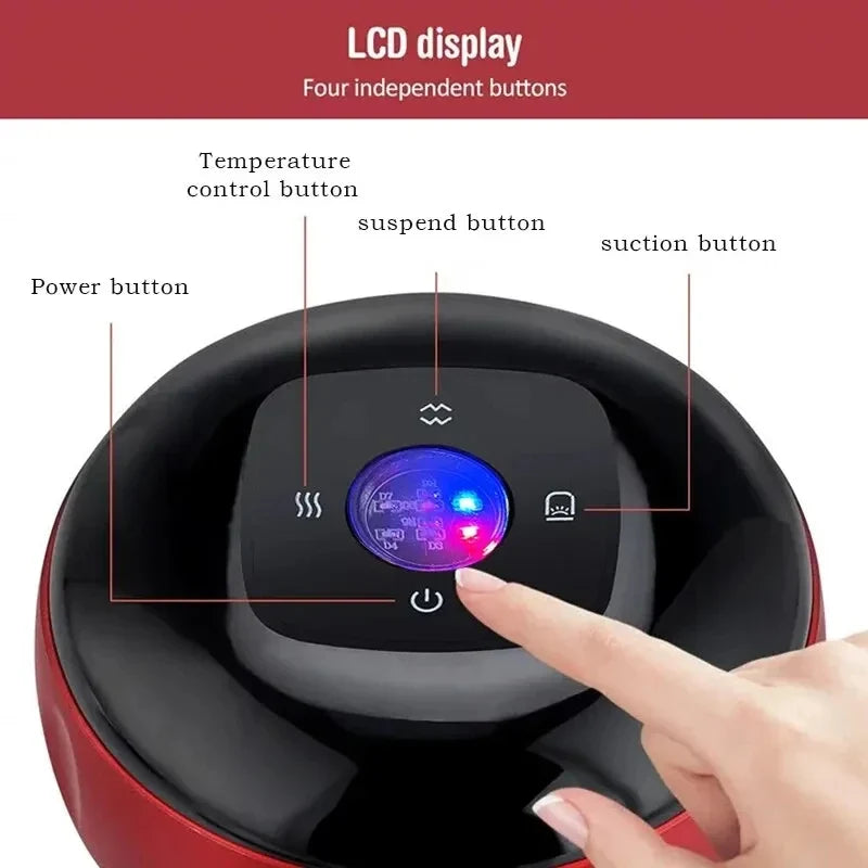 Intelligent Vacuum Cupping Massager – Gua Sha Body Massager
