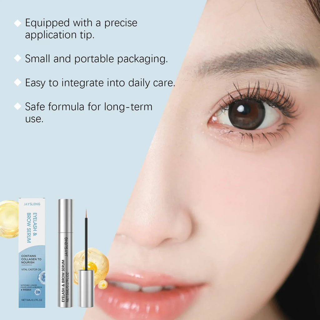 Jaysuing Eyelash Growth Serum – Thicker, Longer Lashes 5ml
