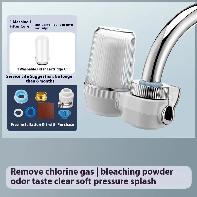 HOMEFISH Universal Faucet Water Purifier | Kitchen Tap Filter