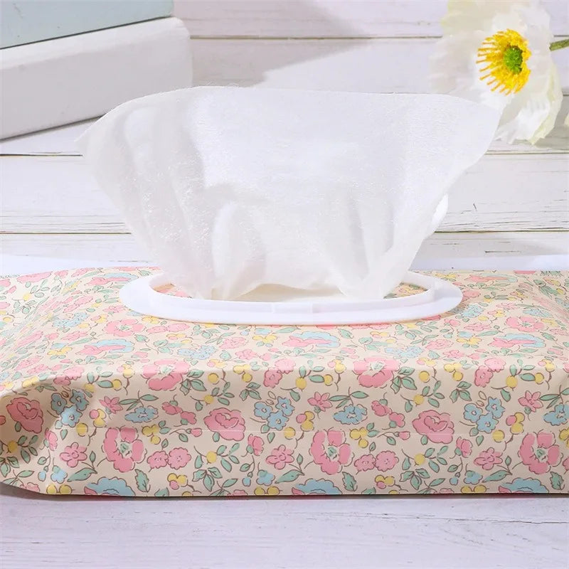 5-Pack Portable Baby Wet Wipe Pouch Reusable Refillable Case
