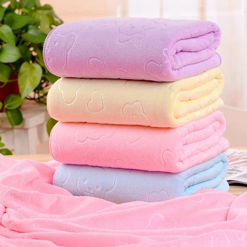 Microfiber Bath Towel – Absorbent, Quick-Drying & Super Soft