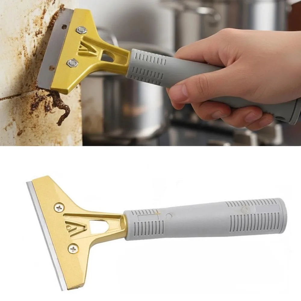 Heavy-Duty Metal Scraper Tool – Paint, Adhesive & Glass