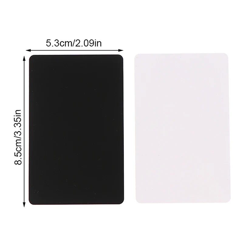 5 Black White NFC215 Cards Rewritable NFC NT-AG215 PVC Blank Easy