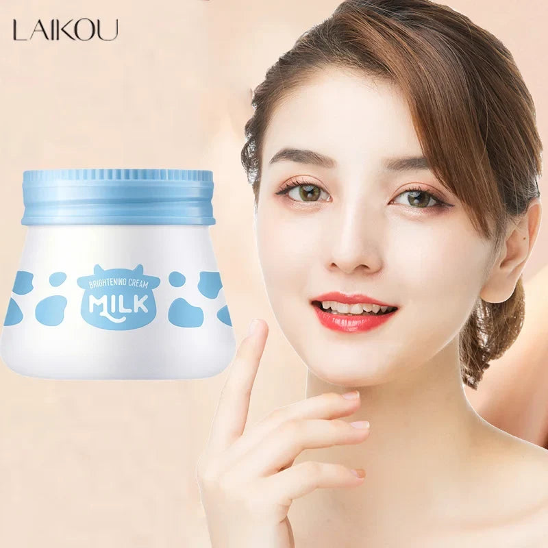 LAIKOU Milk Brightening Cream – Whitening & Hydrating Face Cream