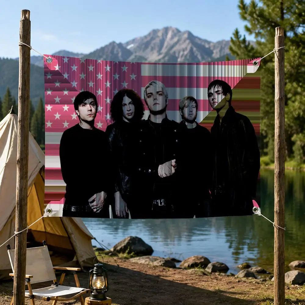 My Chemical Romance Wall Flag Banner – Indoor & Outdoor Decor