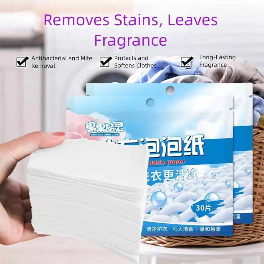 Concentrated Laundry Detergent Sheets | 30/60/90 Pack