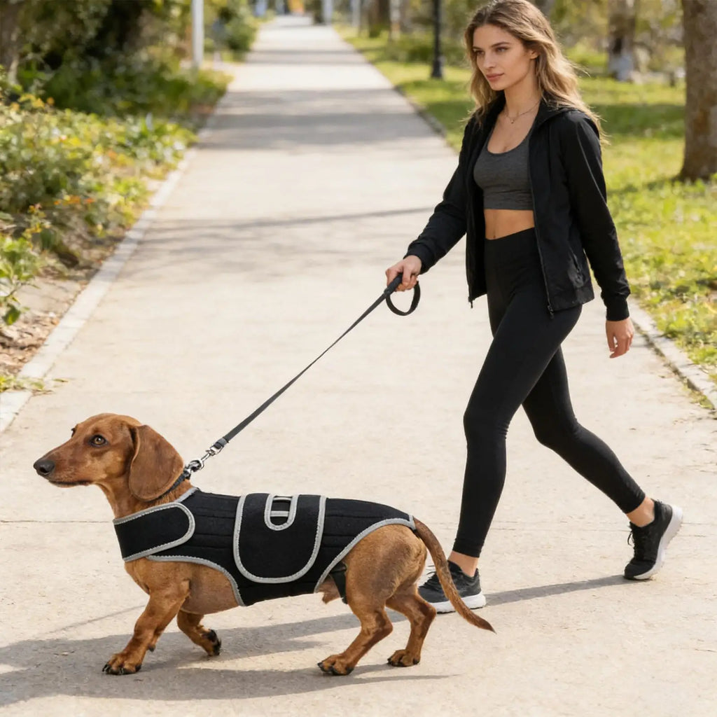 Adjustable Dog Back Brace Spinal Support Harness | Small Breeds