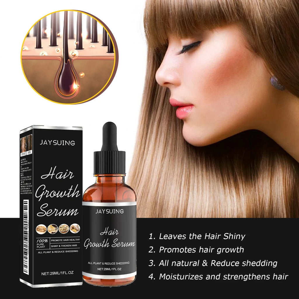Jaysuing Hair Growth Essence Oil – Nourishing Scalp Serum