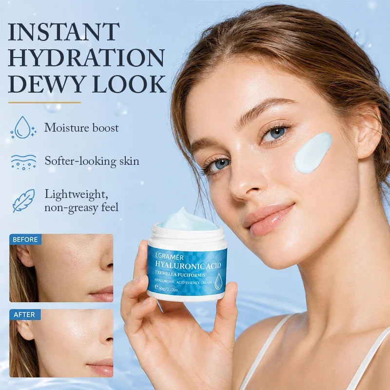 LGRAMER Vitamin C & Hyaluronic Acid Brightening Face Cream