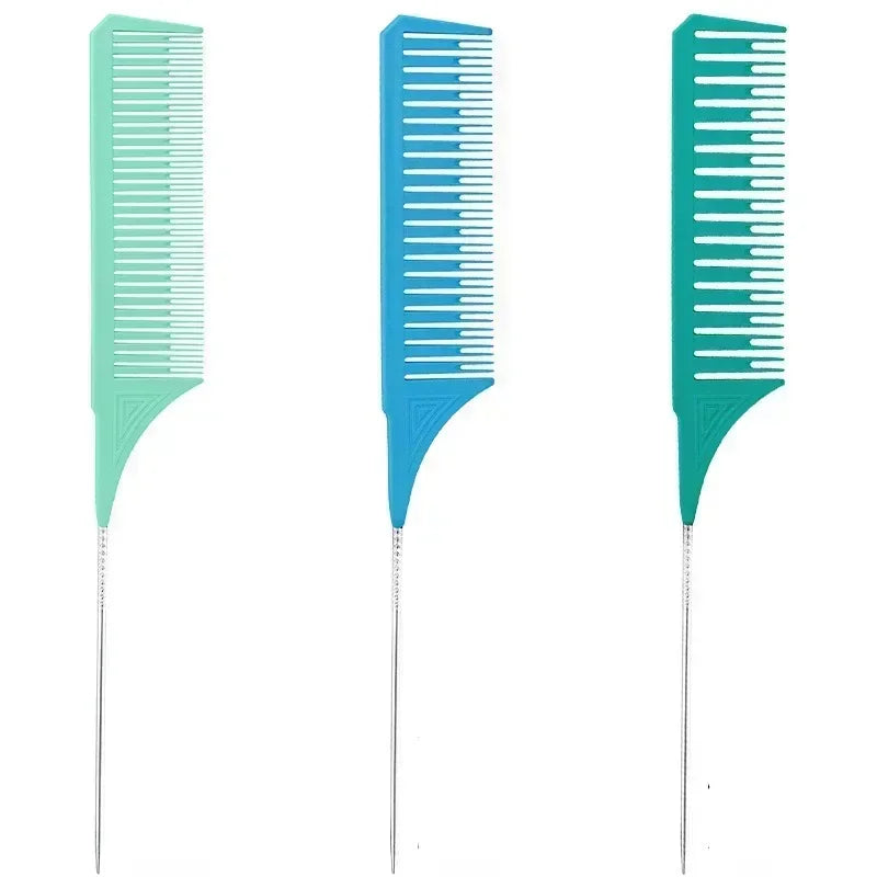 3-Piece Hair Coloring Comb Set – Highlighting & Dyeing Tool