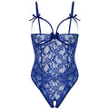 Women's Sheer Lace Babydoll Lingerie Set – S to XXL