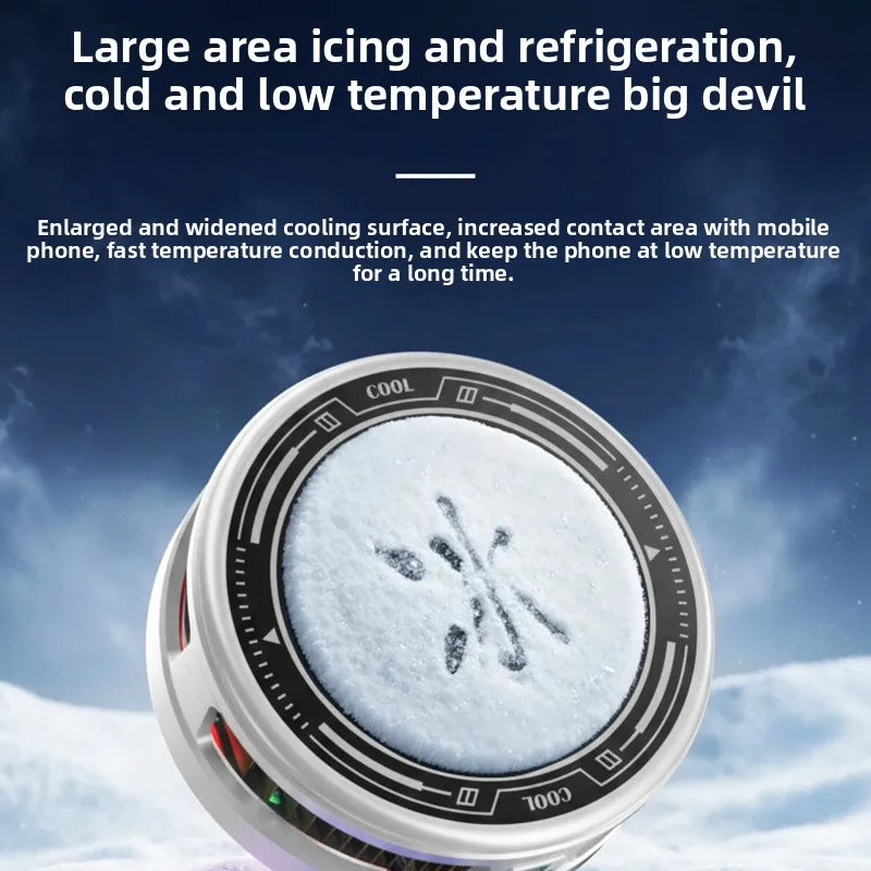 15w Cell Phone Cooler Radiator Fan Magnetic Game Gaming Electric