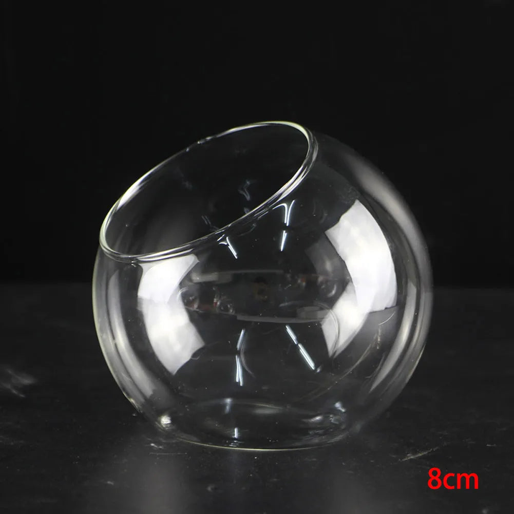 Terrarium Container Micro Landscapes Elegant Design Open Mouth Ideal