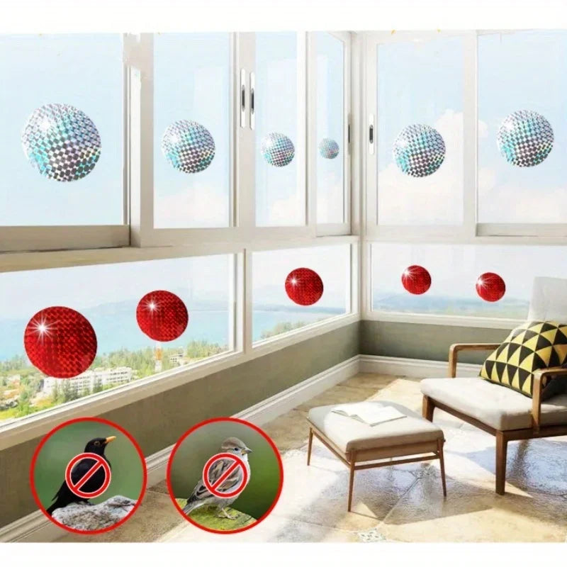 20-Pack Reflective Bird Repellent Scare Discs | Pigeon Deterrent