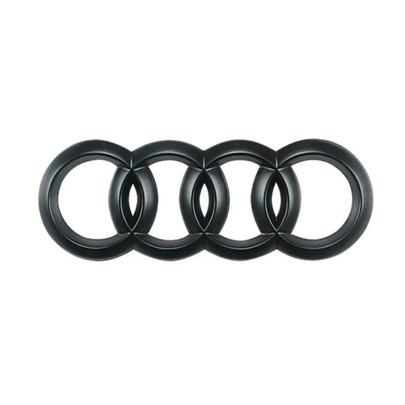 Audi 4 Rings ABS Hood & Trunk Emblem Badge | A3 A4 A5 Q5 Q7