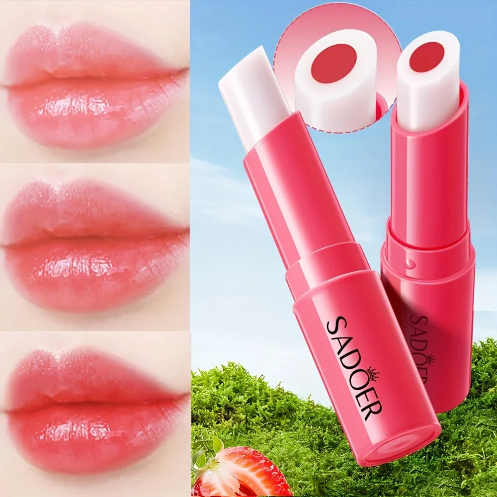 Strawberry Color-Changing Moisturizing Lip Balm 2.5g
