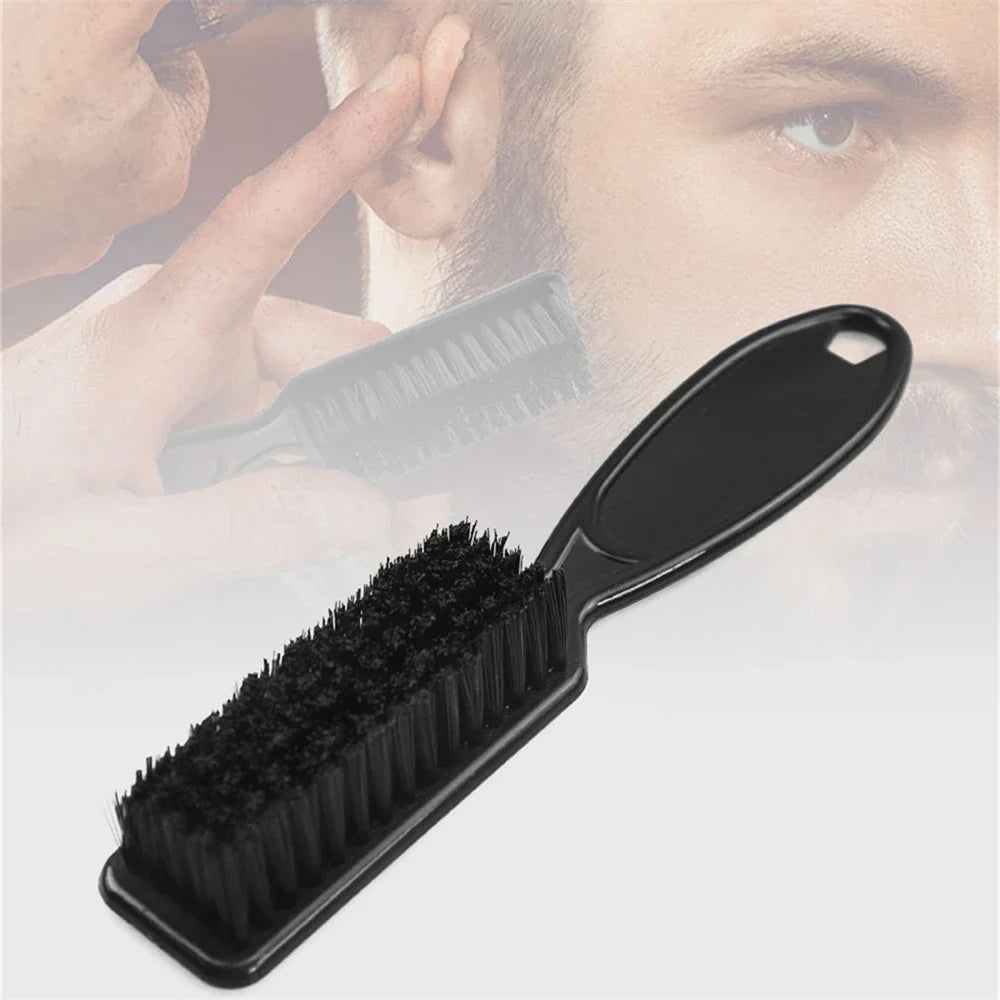 Soft Bristle Barber Cleaning Brush for Clippers & Blades