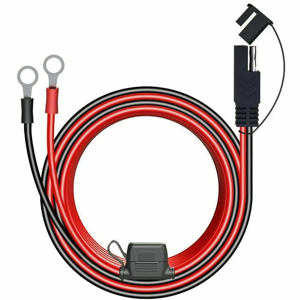 12V SAE Quick Disconnect Cable for Motorcycle Battery Charger