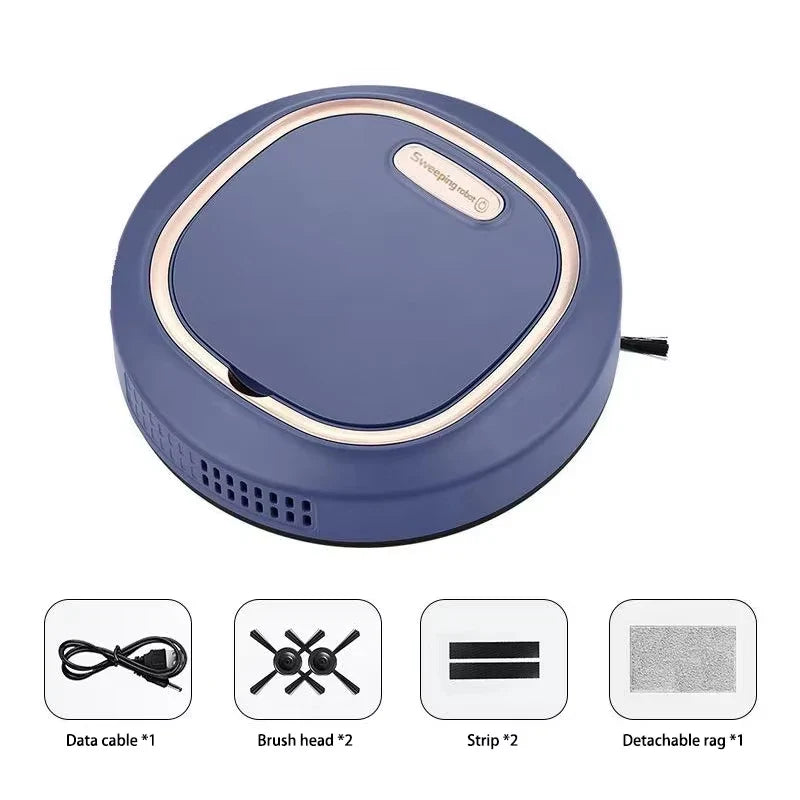 3-in-1 Robot Vacuum Cleaner – Auto Sweep, Mop & Vacuum
