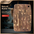 XINZUO End Grain Acacia Wood Cutting Board 36x24cm | LFGB