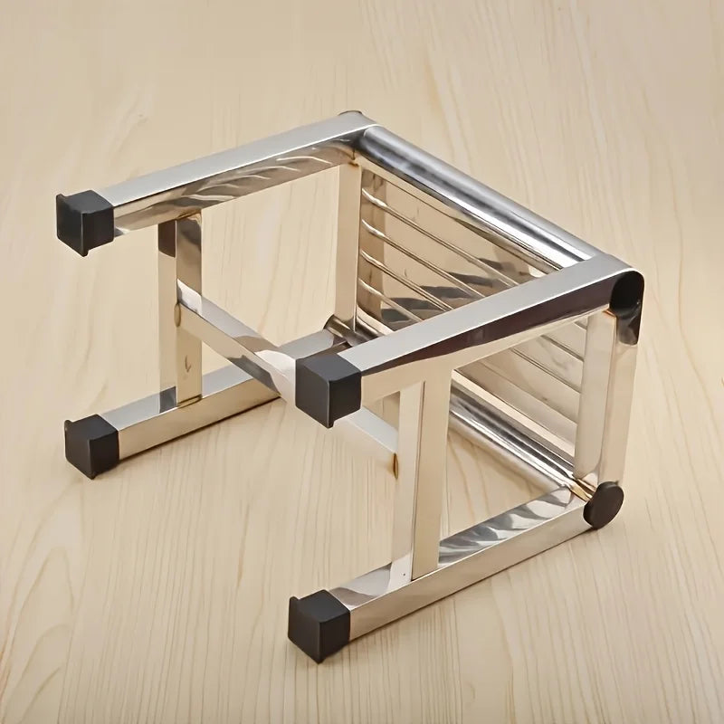 Stainless Steel Multi-Use Home Stool – Sturdy Modern Design