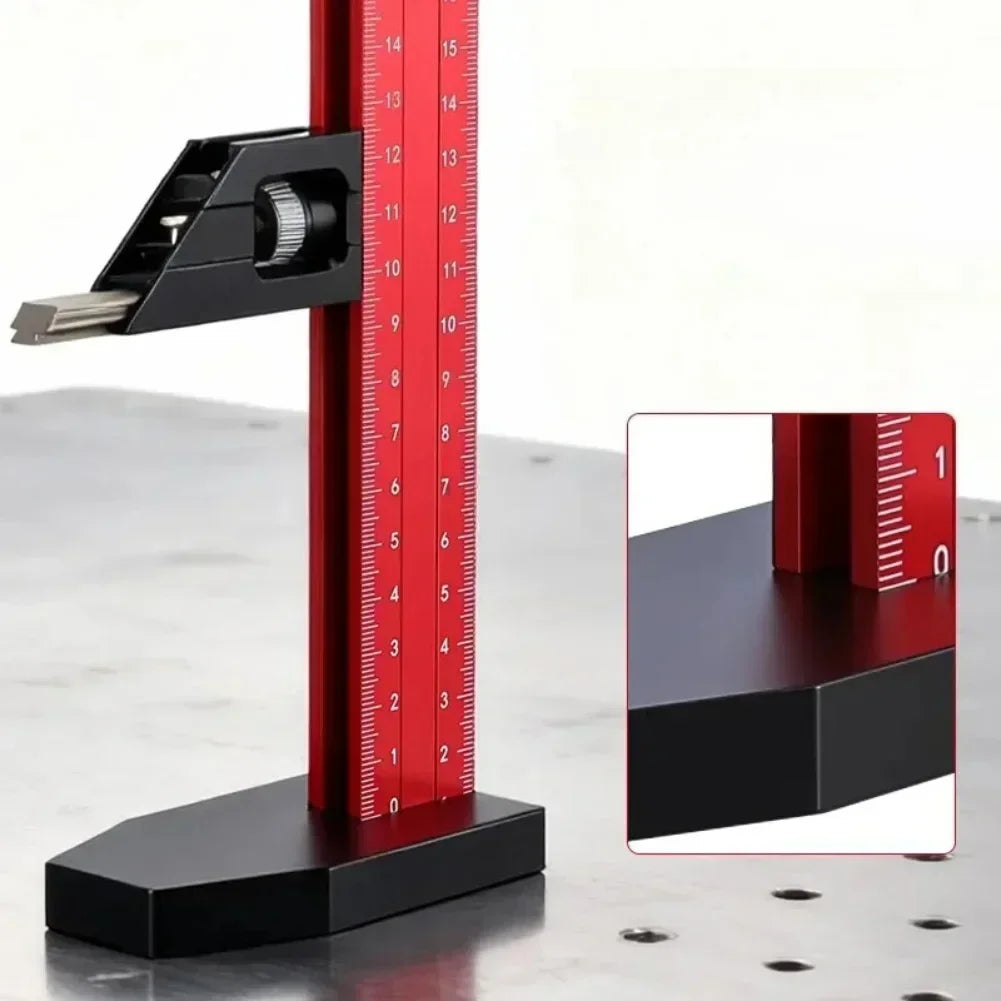 Woodworking Height Gauge – Metric & Imperial Marking Ruler