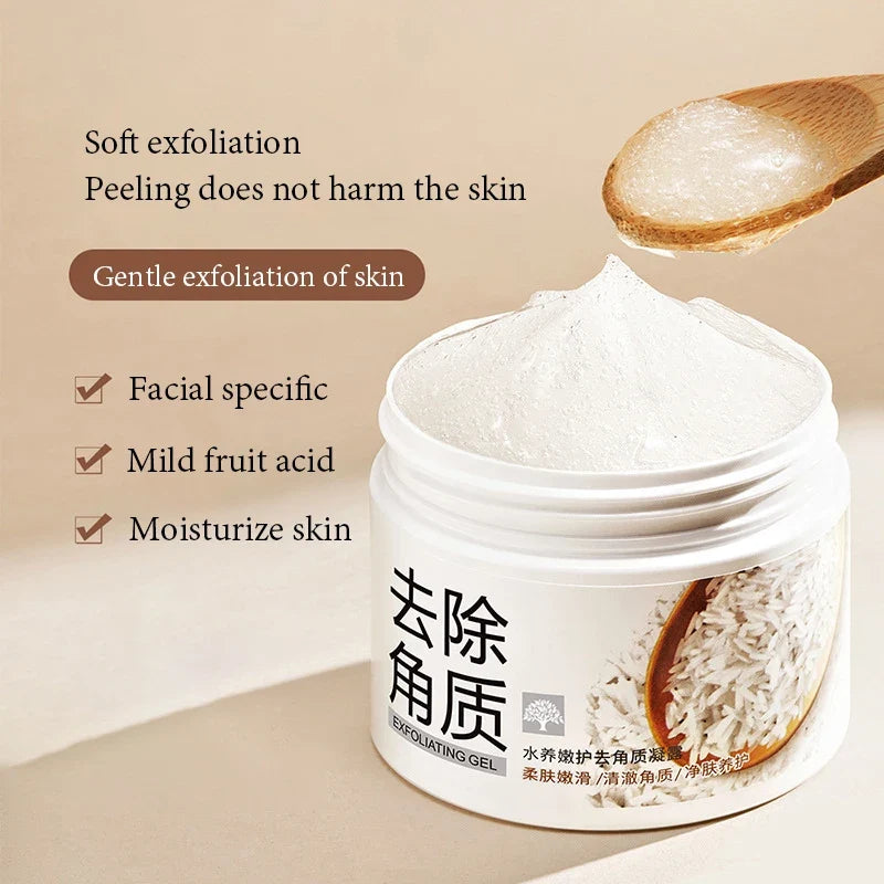 BIOAQUA White Rice Face Exfoliating Gel & Moisturizing Scrub
