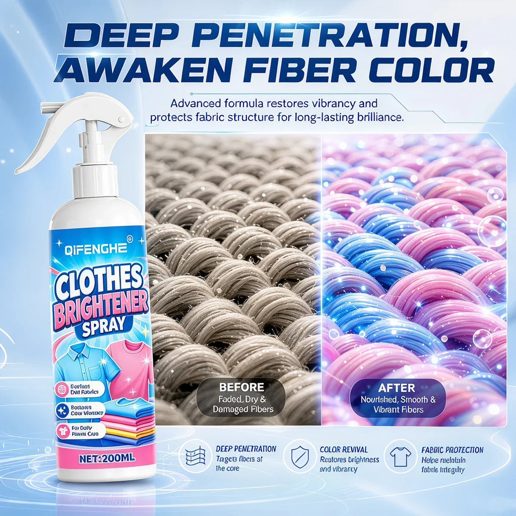 QIFENGHE Fabric Color Restorer Spray – Revive Faded Clothes
