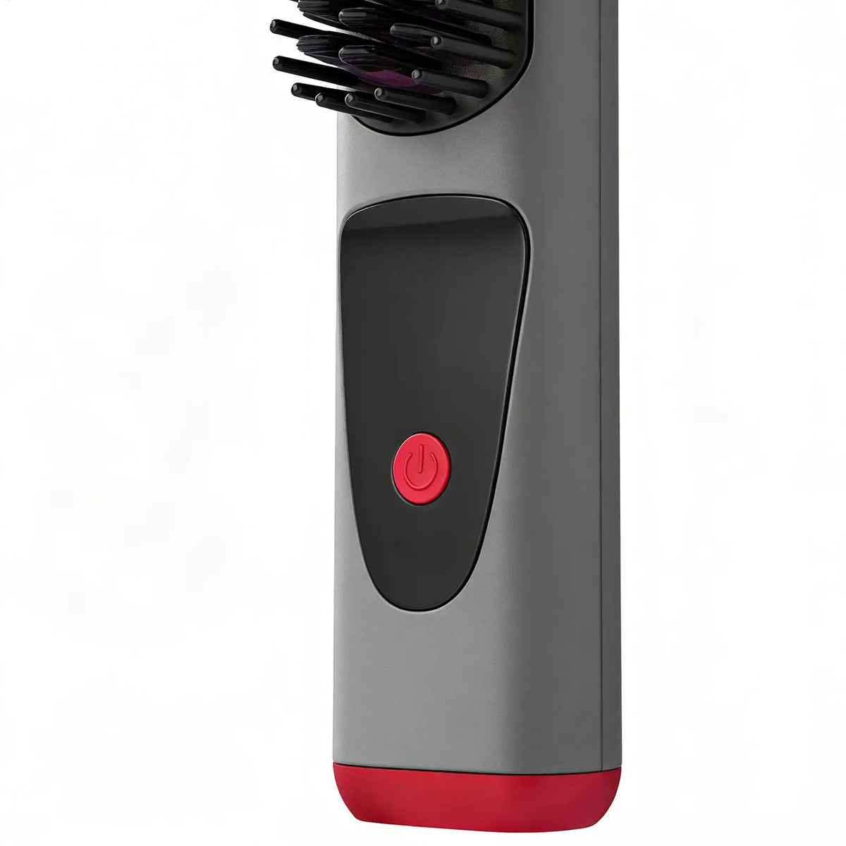 Cordless Ceramic Hair Straightener Brush – 4 Heat Levels & LED