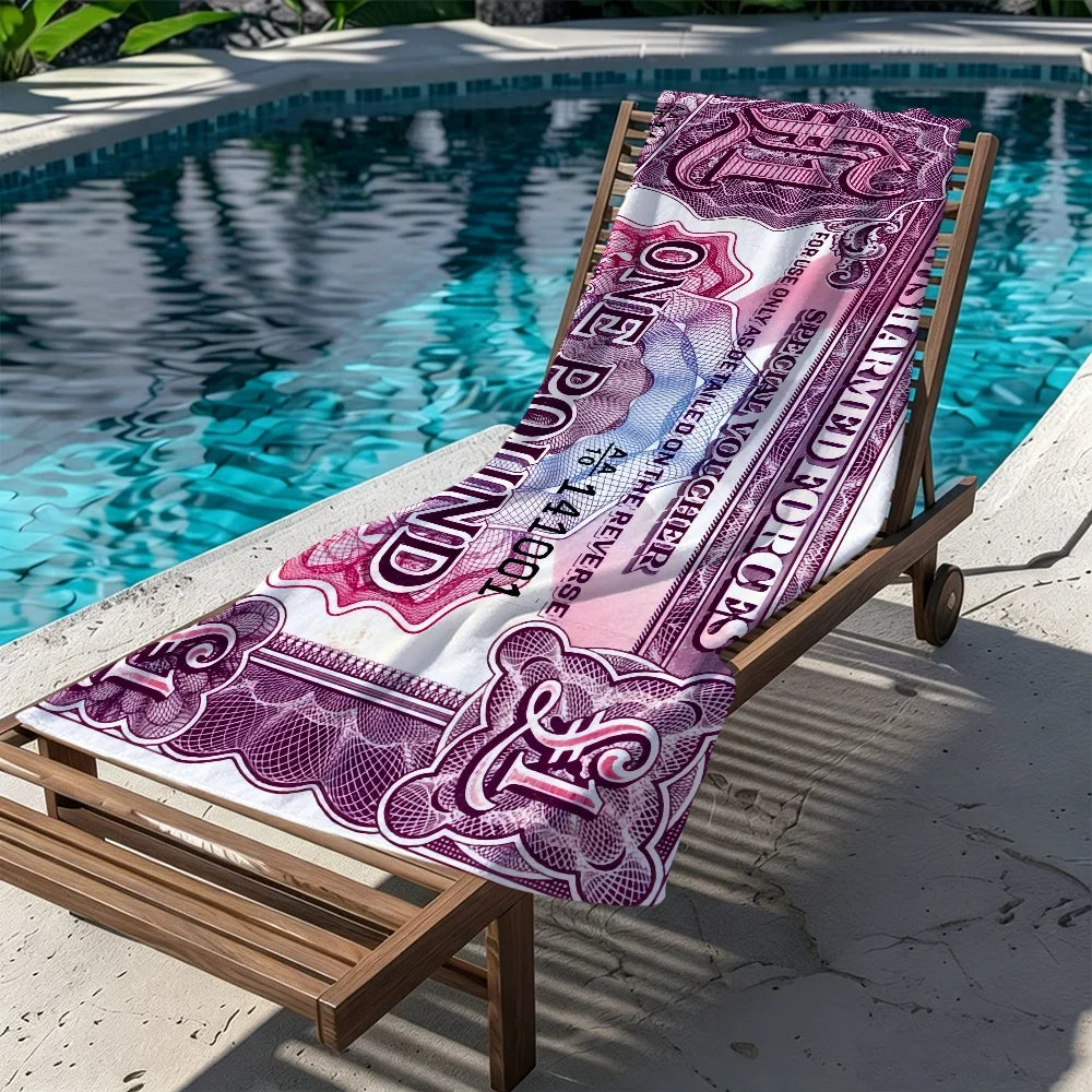 Quick-Dry Microfiber Beach Towel | Pool, Gym & Travel